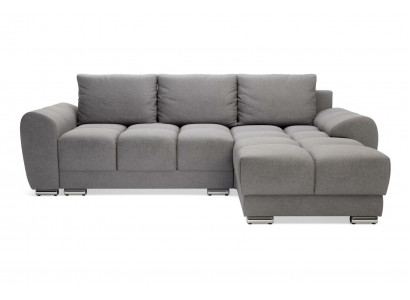 Bequeme Schlafsofa Couch mit Bettfunktion Sofa Polster Eckgarnitur Ecksofa