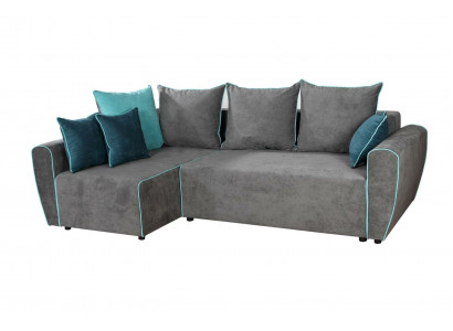 Big Sofa Couch Ecksofa Schlaf xxl Polster Eck Garnitur Stoff Wohnlandschaft