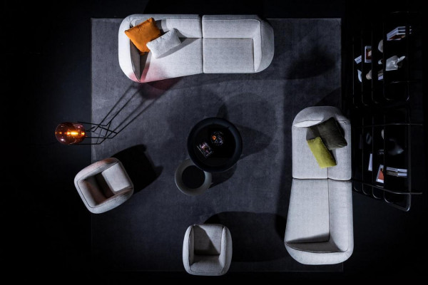 Sofagarnitur Lounge Sitzgruppe Dreisitzer Sessel Polsterecke Moderne