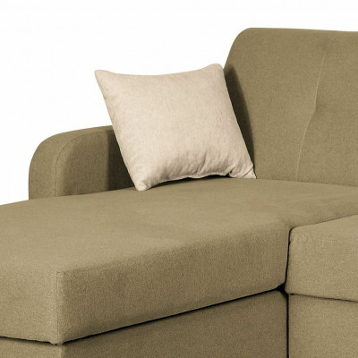 Ecksofa L-Form Sofa Wohnlandschaft Garnitur Polster Design Bettfunktion Modern