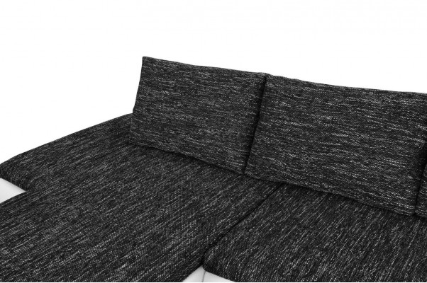 Design Modern Ecksofa L-form Bettfunktion Couch Leder Textil Sofas Neu