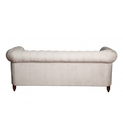 Design Klassiker Chesterfield Polster Sofa Couch Garnitur 3 Sitzer Ledersofa Neu