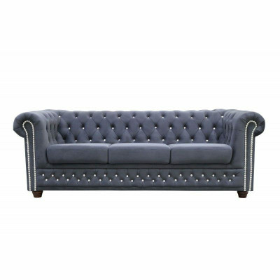 Chesterfield York Blink 3 Sitzer Couch Polster Sofas Couchen Neu Sofa Designer