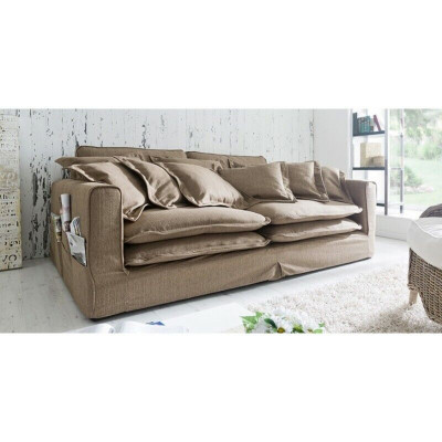 Modern XXL Polster Ecksofa Couchen Polster Couch Sofa Big Textil Sofas 240cm Neu