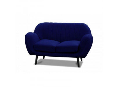 Stoffsofa 2 Sitzer Couch Polster Designer Büro Office Couchen Sofa Kanzlei Bank