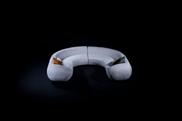 Luxus Ecksofa U Form Sofa Wohnzimmer Polstersofa Modern Design Möbel