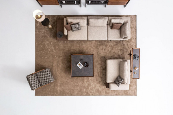 Sofagarnitur Set Design Modern Polstersofa Luxus Wohnzimmer Stoffgarnitur