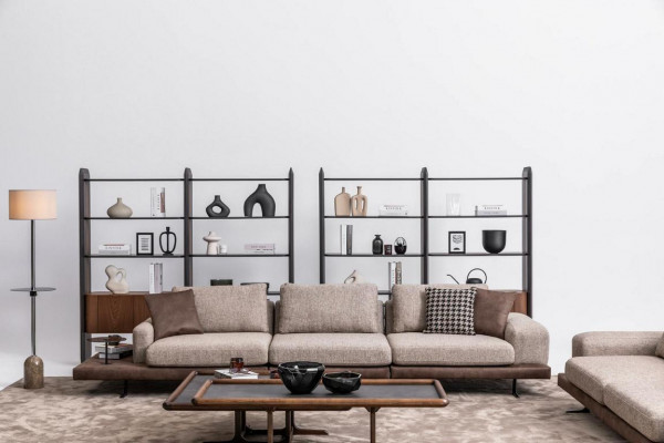 Sofagarnitur Set Design Modern Polstersofa Luxus Wohnzimmer Stoffgarnitur