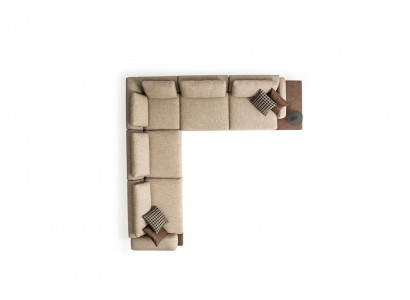 Ecksofa L-Form Wohnzimmer Sofa Couch Design Modern Polstersofa Möbel