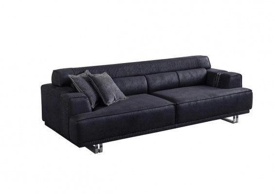 Sofagarnitur 3 Sitzer und Sessel Designer Möbel Wohnzimmer Couch Möbel