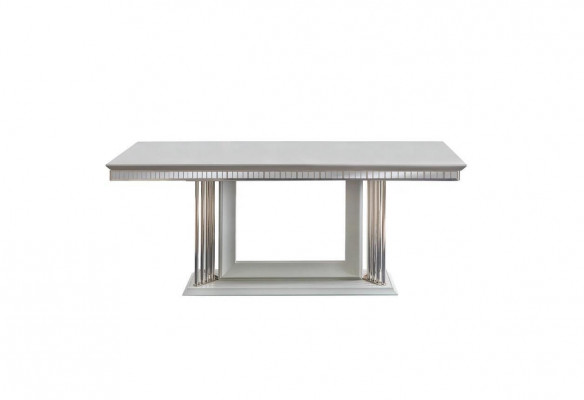 Exclusive Designer Esstisch Modern Möbel in Esszimmer Weiße Tisch 200x100