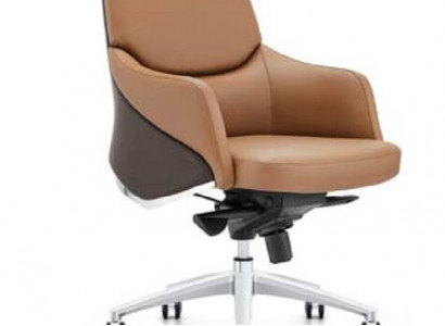 Sessel Leder Dekorative Polster Drehbar Computer Stühle Möbel Büro Stuhl