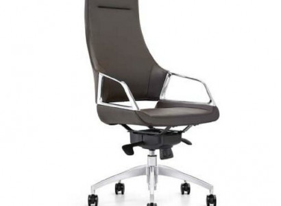 Sessel Leder Polster Drehbar Computer Stühle Möbel Büro Stuhl