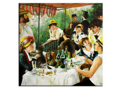 Auguste Renoir FRÜHSTÜCK RUDERER ÖLBILD BILD GEMÄLDE ÖLBILDER