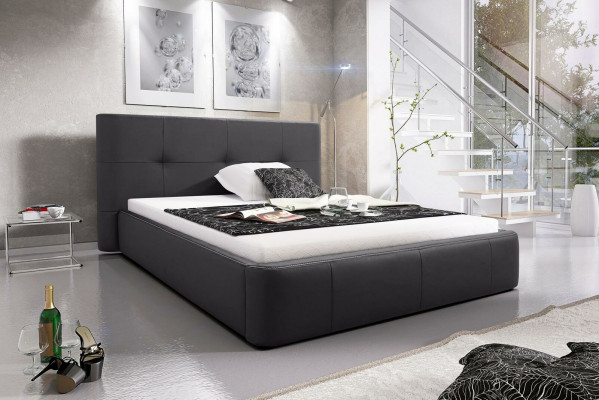 Bett Polster Design Luxus Doppel Hotel Betten Schlaf Zimmer Modern Leder