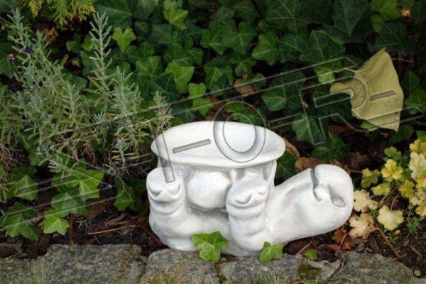 Blumenkorb Blumen Vase Gefäss Garten Terrasse Figuren Dekoration Statue