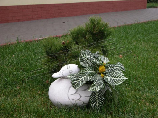 Blumenkübel Natur Pflanz Kübel Dekoration Figur Garten Blumentöpfe Vasen