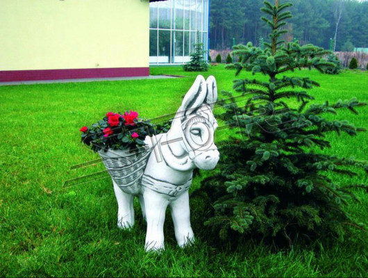 Blumenkübel Pflanz Kübel Dekoration Natur Figur Blumentöpfe Garten Vasen