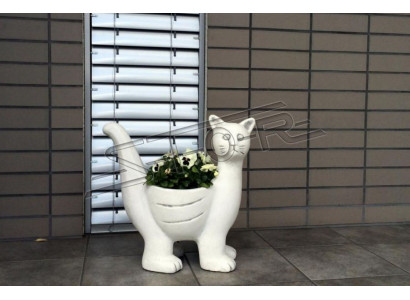 Blumenkübel Pflanz Kübel Dekoration Vasen Figur Garten Natur Blumentöpfe