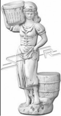 Blumenkübel Pflanz Natur Kübel Dekoration Figur Garten Vasen Blumentöpfe