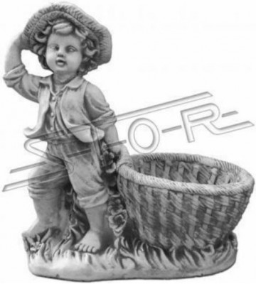 Blumenkübel Pflanz Natur Kübel Dekoration Garten Blumentöpfe Vasen Figur