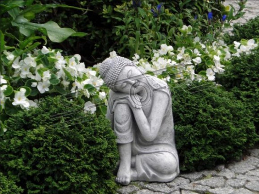buddha malaysia statue figur garten figuren statuen skulptur dekorative