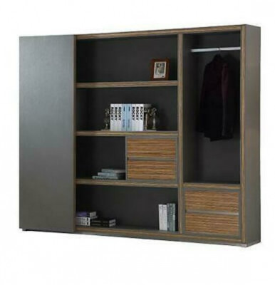 Büro Akten Regal Schrank Holz Regale Schränke Dekorative Office Wohnzimmer