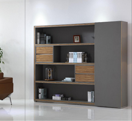 Büro Akten Regal Schrank Holz Regale Schränke Dekorative Office Wohnzimmer