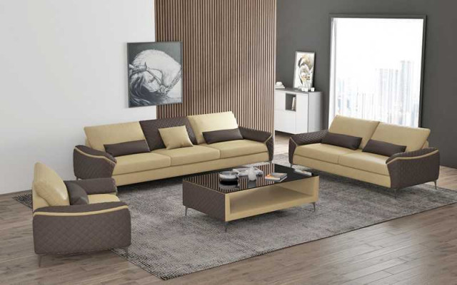 Weiß Sofagarnitur Couchgarnitur Ledersofa Sofa Komplette Wohnzimmer