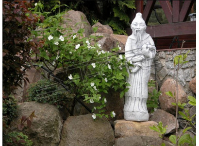 Chinesischer Konfuzius Figur Statue Figuren Skulptur Garten