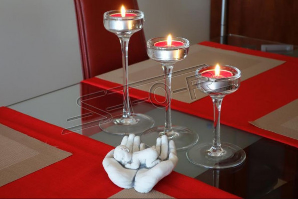 Dekoration Figur Hand Statue Baby Geborgenheit Statuen Designer