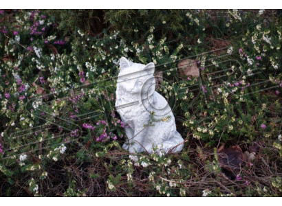 Dekorative Garten Dekoration Katze Terrasse Figuren Stein Figur Statue