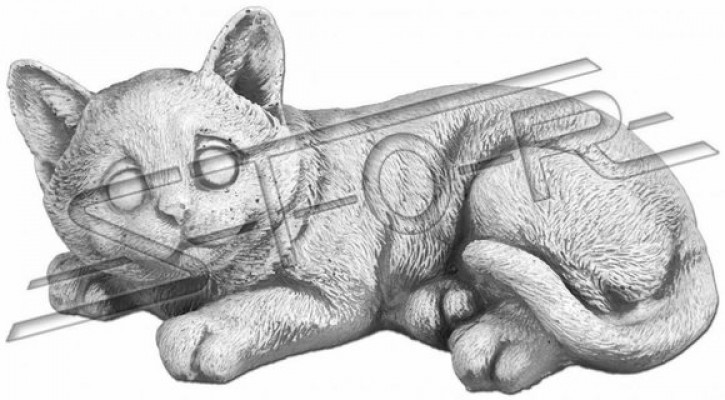 Dekorative Garten Dekoration Katze Terrasse Stein Figuren Figur Statue