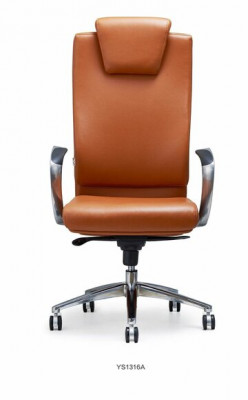 Dekorative Sessel Leder Polster Drehbar Computer Möbel Stühle Büro Stuhl