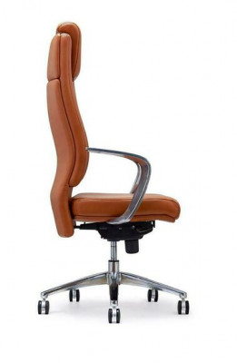 Dekorative Sessel Leder Polster Drehbar Computer Möbel Stühle Büro Stuhl