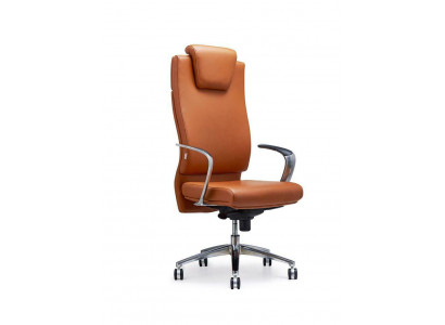 Dekorative Sessel Leder Polster Drehbar Computer Möbel Stühle Büro Stuhl