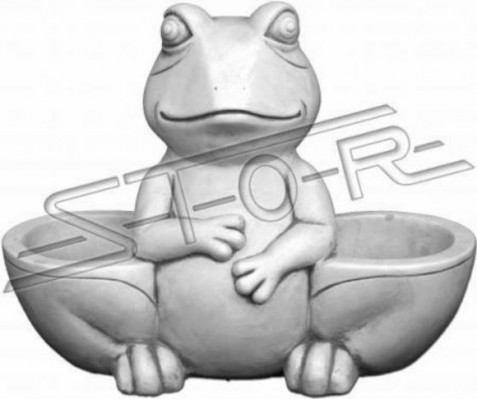 Design Blumentopf Top Pflanz Kübel Gefäß Töpfe Figur Gesicht Skulptur