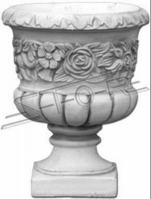 Design Blumentopf Top Planz Kübel Deko Gefäß Töpfe Figur Gesicht Skulptur