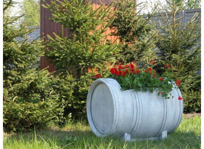 Design Blumentopf Top Planz Kübel Gefäß Figur Töpfe Gesicht Deko Skulptur