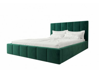 Doppelbett Luxus Samt Textil Bett Doppel Schlafzimmer Design 160x200cm