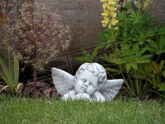 Engel 14cm Skulptur Design Figur Statue Garten Figuren Statuen