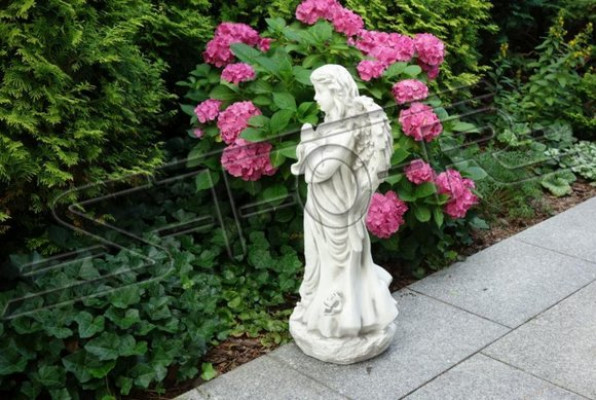 Engel 78cm Skulptur Design Figur Statue Garten Figuren Statuen