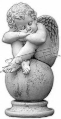 Engel Kugel Statue Figur Figuren Statuen Skulptur Skulpturen Garten