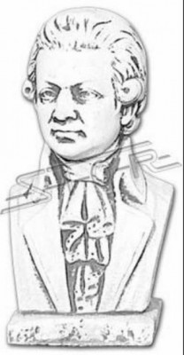 England Lord Büste statue figur garten figuren statuen dekorative skulptur