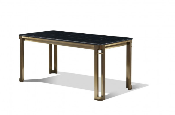 Esstisch Design Tisch Edelstahl Moderne Deko Esszimmer Wohnzimmer Küche