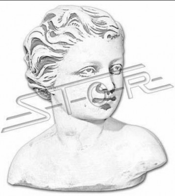 Eva Büste Skulptur Design Figur Statue Garten Figuren Dekorative Statuen