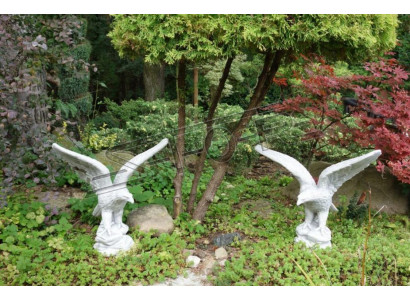 Figur Adler Garten Statue Dekorative Skulptur Skulpturen Figuren Statuen