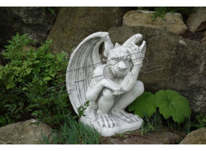 Figur Skulptur Drachen Kind Garten Skulpturen Figuren Dekorative Statuen
