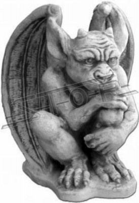 Figur Skulptur Drachen Kind Garten Skulpturen Figuren Statuen