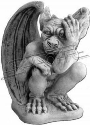 Figur Skulptur Drachen Troll Garten Skulpturen Figuren Statuen